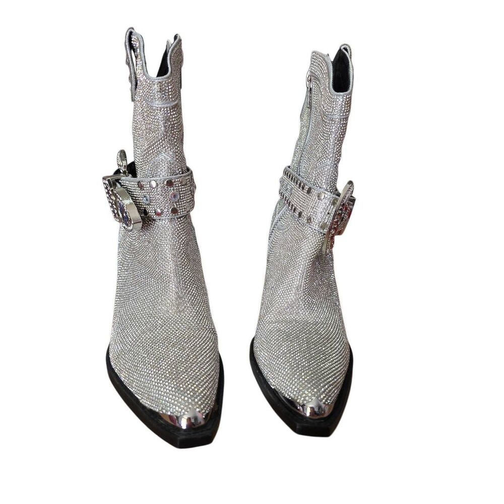Sharp Sheriff Shine Cowboy Boots - Picture 3 of 9